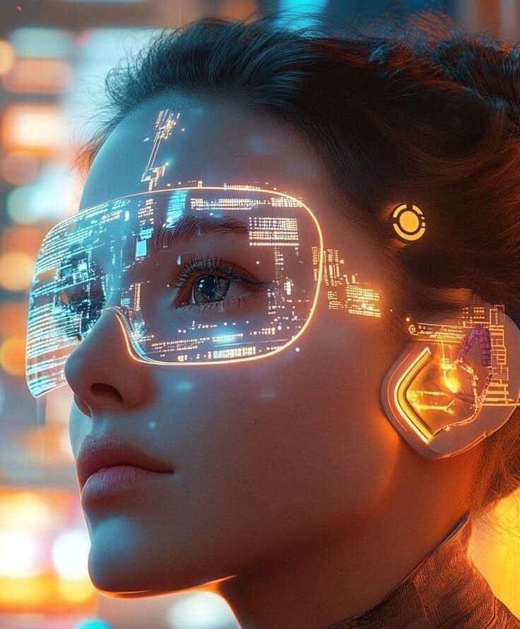 6G smart glasses and AI connectivity