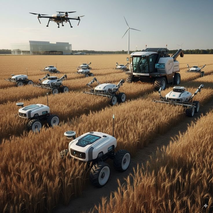 AI in Agriculture in 2026 autonomous farm machines