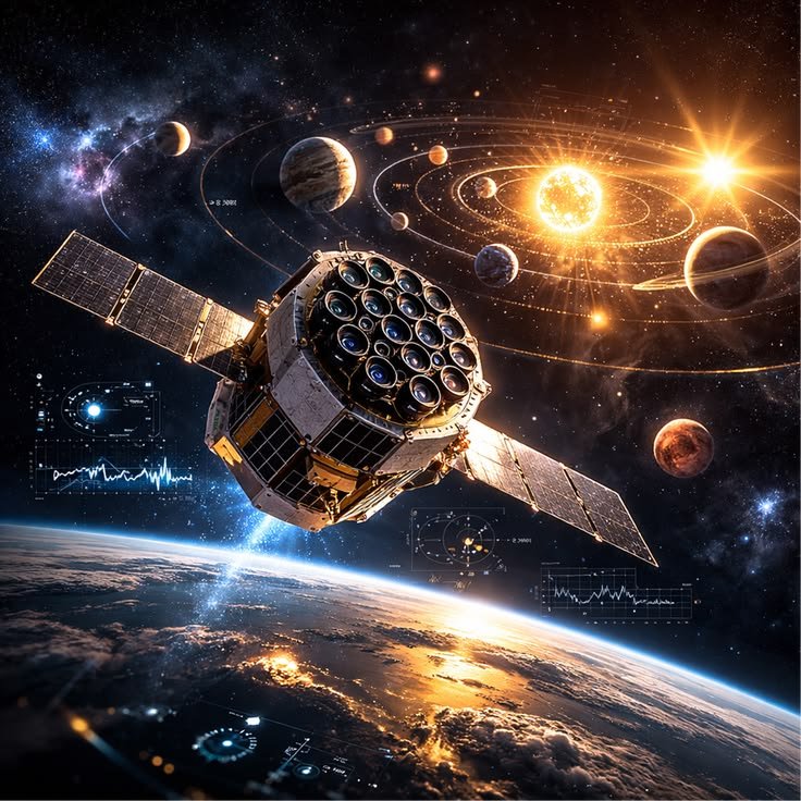 AI analyzing telescope data to discover exoplanets in 2026