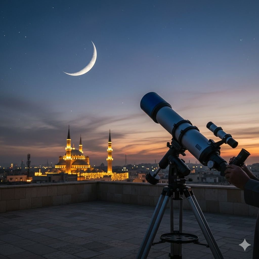 AI analyzing telescope data to discover new planets