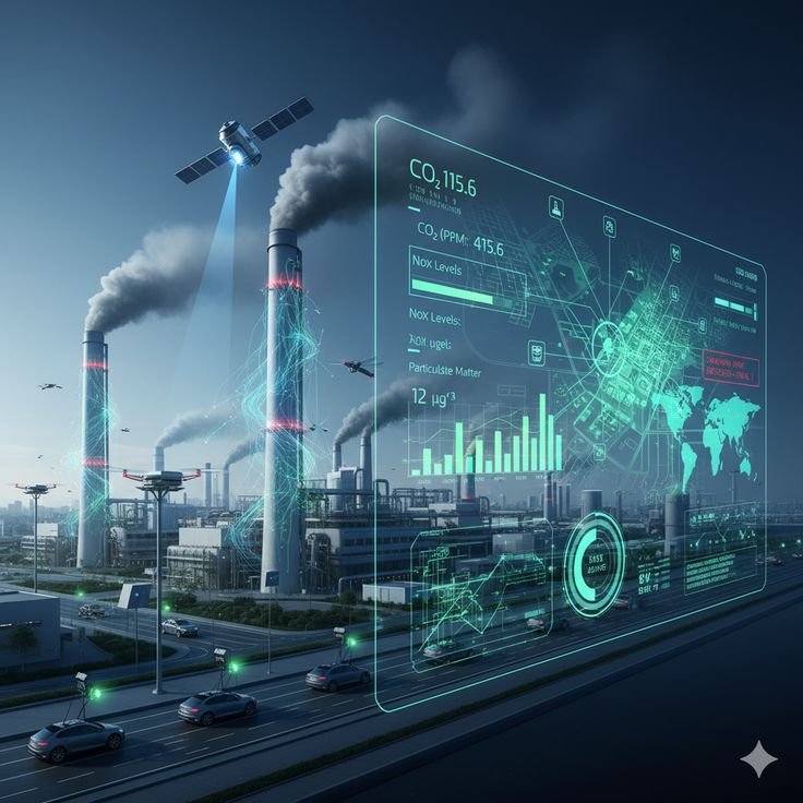 AI in Climate Technology in 2026 carbon monitoring